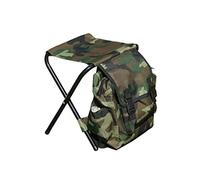 ZKOOO Backpack Stool Chair, Portable Fishing Folding Chairs Collapsible Camping Stool with Oxford Fabric Bag, Picnic Seat Chair for Outdoor Indoor Camping Travelling BBQ Picnic