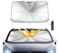 ZKSJFU Car Sun Shade for Nissan Prairie President Primastar Primera, Car Windscreen Sun Shade Reflective Uv Folding Car Umbrella Generic Car Windshield Sun Shade Keep Your Car Cool,L