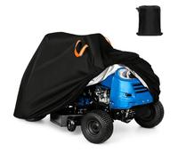 ZKSJFU Lawn Mower Cover for Stiga Combi 372 2024-pr 28", 420D Waterproof Oxford Cloth Ride On Mower Cover with Reflective Handle