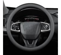ZKSJFU Steering Wheel Covers for Toyota CHR C HR, Anti-Slip Breathable Car Wheel Cover Leather Steering Wheel Cover, Universal Size 37-38cm /14.5-15inch,O