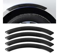 ZKSJFU Wheel Arch Trim for Volvo S40 S60 S80 S90 XC40 XC60 XC90 C30 C70 V40 V60 V90, Car Wheel Arch Edge Protection Tape - Anti-Scratch Vehicle Wheel Well Trim Shield Guard Anti-Collision Decals,A