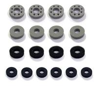 ZKSXOA 18pcs Aim Assist Target Motion Control Precision Rings,Precision Rings,for PS5, Steam Deck, PS4, Xbox Series X/S, Xbox One, Switch, Switch OLED, Switch Pro Controller, 4 Different Strengths