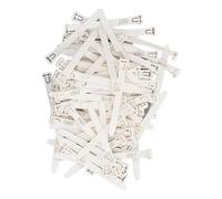 Zktfyshk 2. Adjustable Plastics Leg Rings 1-100 Sequential Set Waterfowl Markers for Poultry & Farm Records Poultry Farm Management Bands Durability Chicken Leg Rings