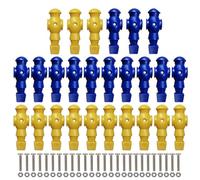 Zktfyshk 26Pcs Soccer Men Games Player Figure Replacement Soccer Table Player Football Machine Accessories Enduring Games Player Figure