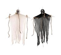 Zktfyshk 2pcs Halloween Hanging Specter Ornament Haunts House Scene Layouts Props Skeletons Specter for Festivities