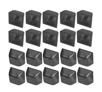 Zktfyshk 4/20Pcs Transparent Keycap Set 1U 1X XDA Profile Crystal Translucent Keycaps For Mechanical Keyboard XDA Keycaps