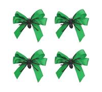 Zktfyshk 4Pcs Holiday Hair Bows with Durability Clips Bows Shape Barrettes for Costume Parties and Festival