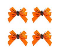 Zktfyshk 4Pcs Holiday Hair Bows with Durability Clips Bows Shape Barrettes for Costume Parties and Festival