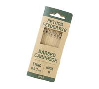 Zktfyshk 8pcs Pre Tied Rigs for Both Beginner and Professional Fishing Accessories Methods Feeder Rigs for Fishing Trip Easy Installation