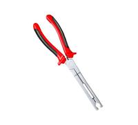 Zktfyshk 9Inch Glow Plug Removal Tool Straight/Angled Jaw Pliers Glow Plug Connector Puller Pliers for Car