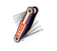 Zktfyshk Bicycles Tool Kits Multitool Folding Screwdriver for Mountain Bike Cycling Repair Wrench for Emergencies
