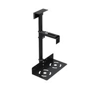 Zktfyshk Desktop PC Hanging Mount Bracket PC Case Holder For Dustproof Elevates Computer Organization And Space Efficiency