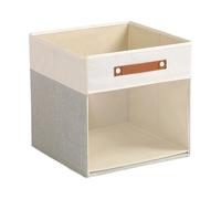 Zktfyshk Foldable Organizers Bin with Visual View for Easy Access Clothing and Miscellaneous Storage Space Saving Large Capacity Box