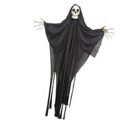 Zktfyshk Halloweens Spirit Doll Decorations Eye Catching Skull Head Shape Ornament Terrifying Festives Embellishment