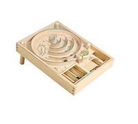 Zktfyshk Kids Wooden Track Construction Hands-on Problem Solving & Visual-Spatial Development Game Hands on Activity Toy