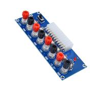 Zktfyshk Multi-Output 24Pin Distribution Board with Control for PC Wiring Optimization Output Distribution Box