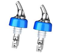 Zktfyshk MultiUse 30ml Automatic Measured Drink Pour Nozzle Metal Ball Liquor Pourer Beverage Dispenser for Exact Serving 2PCS Steel Ball Bottle Pourer