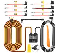 Zktfyshk Pack of 1 ACCEPTANCE Descend Cable Set Including Low Potential Limit and Igniting Control for Hurry Camera Hardwire Arrange Car Hardwire