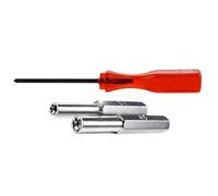 Zktfyshk Profession Lightweight 3.8mm 4.5mm 2.5mmY Multiple Size Screwdriver Extraction Kits for Retro Gaming Consoles