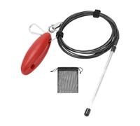 Zktfyshk Professional Fish Locking Tool with Quick Setups Mechanism Fishing Live Keeper Tool with Ergonomic Locking Systems Retention Clip Stringer Gear