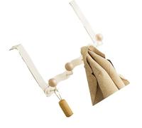 Zktfyshk Quick Install Door Mounted Hook Hanger for Maximizing Closet Entryway Storage Easy Installation Door Hook