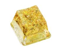 Zktfyshk Resin Backlights Keycap for Mechanical Keyboards OEM Profile Height Translucently Keycaps 1PC Mechanical Keyboards Keycap