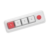 Zktfyshk Small Keypad 4 Key Mechanical Keyboard For Gaming And Office Use With Customizable Color Lighting Double USB C Port