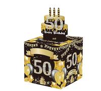 Zktfyshk Surprise Birthday Money Box for Any Age with Sticker and Pull Out Happy Birthday Card Special Cash