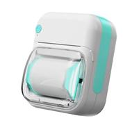 Zktfyshk Thermals Printer with Rechargeable Battery for Note Photos and Labels Includes 1 Roll Paper Portable Code Printing Device