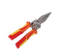 Zktfyshk Wire Stripping Pliers with Electricity Measurement Electrician Plier 9-in-1 Multifunctional Wire Stripping