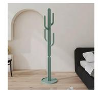 zktoermn Metal Coat Rack Stand, Heavy Duty Cactus Coat Rack Free Standing Hall Tree With 4 Hooks for Clothes Bags Scarvf Umbrellas for Clothes Hat Bags (Color : Green-B, Size : 40x40x170cm)