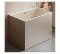 zktoermn Stainless Steel Freestanding Utility Sink, Vertical industrial sewage tank, Commercial Kitchen outdoor Sink for Laundry Room, Farmhouse and Pet Cleaning(White,40x40x45cm)