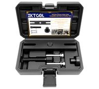 ZKTOOL Crankshaft Pulley Puller Tool, Vibration Damper Pulley Puller, Pulley Installation and Removal Tool, Compatible with Ford 2.0 EcoBlue TDCi Engines, OEM 204-158-01, 205-295
