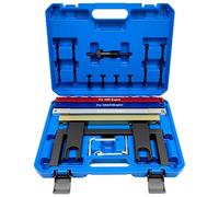 ZKTOOL Engine Camshaft Alignment Locking Timing Tool Kit Compatible for BMW 2.5 3.0 N51 N52 N53 N54 N55 E60 E61 E63 E64 E65, Crankshaft Flywheel Setting Tool Set, Timing Chain Belt Tensioning Tool