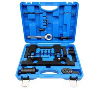 ZKTOOL Engine Camshaft Timing Locking Tool Kit, Compatible with BMW N20 N26 Engine, with Flywheel Holder and 7676 Oil Seal Repair Kit, Engine Alignment Locking Timing Tool Set