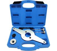 ZKTOOL Engine Vibration Damper Holding Tool Kit for VW Skoda Audi 1.8L 2.0L TFSI TSI EA888, OEM T10531, Crankshaft Pulley Removal Mounting Tool Set, Shock Absorber Assembly Installation Tool