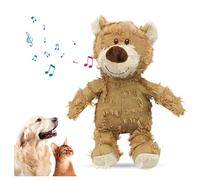 ZKXMCL Indestructible Robust Bear Upgrade Dogs Toys, Indestructible Dog Toys to Keep Them Busy, Dog Companion for Heavy Chewers, Squeaky Dog Toys for Large Small Dogs