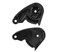 Zkydhbd 1 Pair Motorcycle Helmets Visors Gear Base Plate Replacement Face Shield Visors Easy Installation Accessory Stable For High Speed Riding