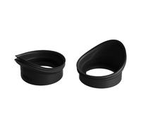 Zkydhbd 1 Pair Of Soft Silicone Eyecups Eyepiece Covers With Antifatigue Designs For Prolonged Use In Microscopes And Telescopes