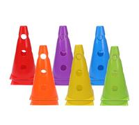 Zkydhbd 12/18Pcs Soccer Agility Cone Football Training Maker Bucket Basketball Team Training Marker Cone Sign
