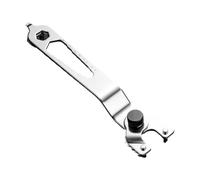 Zkydhbd 12 Size Adjustable Angled Grinder Spanner Tool High Strength Steel Multi Purpose Wrench for Mechanics and DIYer Projects Professional Adjustable Grinder Wrench