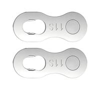 Zkydhbd 1Pair Bicycles Chain Quickly Link Connector Joints Road Bike Chain Missing Quickly Button For 6/7/8/9/10/11/12 Speed Bike Chain Quickly Link Connector Joints