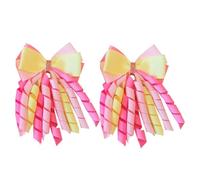 Zkydhbd 1pair Friendly Bows Hair Clip Lovely Bowknot Babies Hair Barrettes Lolitas Hairpin for Parties and Special Occasion
