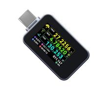 Zkydhbd 240W Digital USB C Current Electricity 50V Charging Tester Battery Voltmeter Ammeter Charging Mobile Power Usb C Device Testing Tool