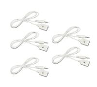 Zkydhbd 3.5mm Water Detection Electrode Type Water Leakage Alarm Detector Sensory Cable Power Supply Accessories Easy Installation