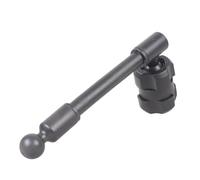 Zkydhbd 360 Rotating L Shaped 17Mm Ball Head Connector For Extending Car Phone Mounts And Tablet Stands Car Vents Phone Mount Extension