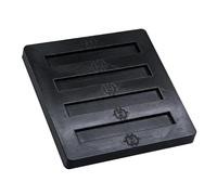 Zkydhbd 4 Slot Base Bracket for Mining Equipment Enhances Portability and Simple Toolless Setups NerdMiner Holder