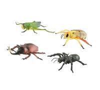 Zkydhbd 4PCS Simulation Insecta Figures Set PVC Model Figurine for Science Education and Children Pretend Play Activity Fun Educational Figure Toy