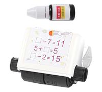 Zkydhbd Addition Subtraction Roller Stamper ABS Mathematics Quiz Generator With Inks Math Learning Aid For Classroom Addition Subtraction