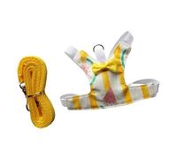 Zkydhbd Adjustable Small Animal Leash Soft Fabric Harness Vest for Outdoor Adventures and Indoor Training Walking Exercise Use Pet Harness Vest for Small Animal